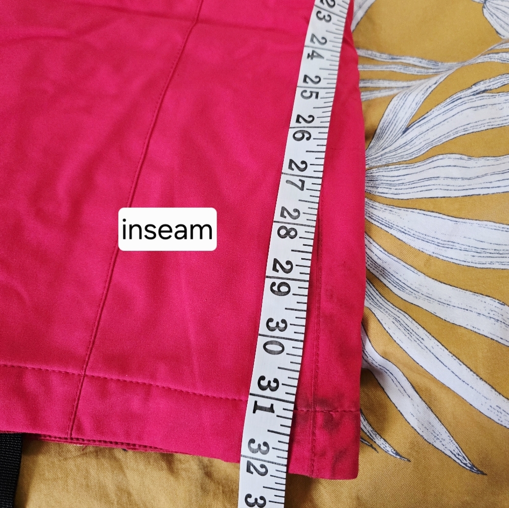 Spyder Hot Pink Flare Leg Snow Ski Pants - Picture 7 of 10